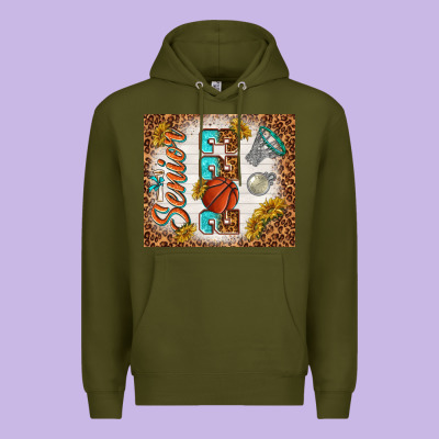 Senior 2023 Basketball Premium Hoodie Designed By Tumblerdesignbyshophia