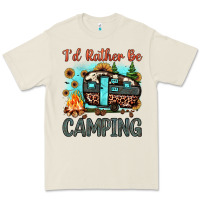 Bone i'd rather be camping Premium Tee - JahusDesignShop