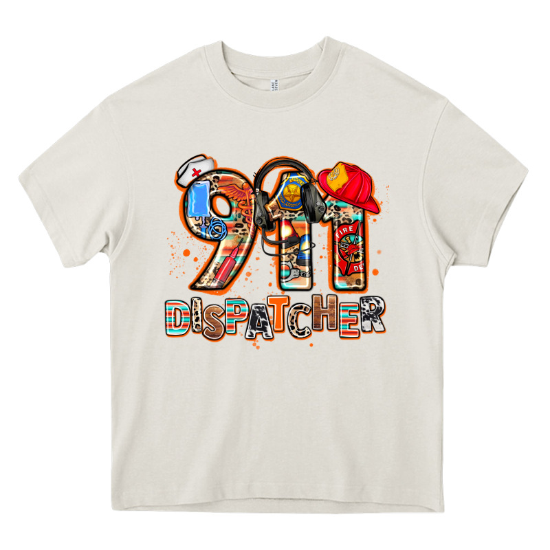 911 Dispatcher Heavy Core Tee by AdoDesignShop | Teevron