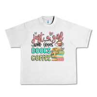 Lunar Rock just a girl who loves books and coffee Urban Heavy Tee - MaliasSmallBusiness