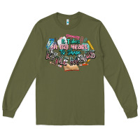 Army Green it takes a big heart to shape little mind teacher Long Sleeve Tee - NancyCooperArtShop