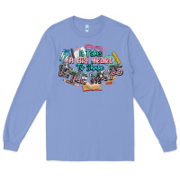 Colony Blue it takes a big heart to shape little mind teacher Long Sleeve Tee - NancyCooperArtShop