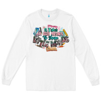 White it takes a big heart to shape little mind teacher Long Sleeve Tee - NancyCooperArtShop