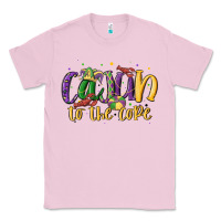 Bubblegum Pink cajun to the core Classic Tee - MaliasSmallBusiness