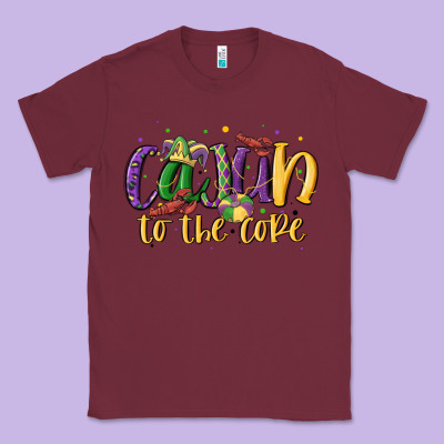 Cajun To The Core Classic Tee Designed By Maliassmallbusiness