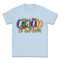 Dusty Blue cajun to the core Classic Tee - MaliasSmallBusiness