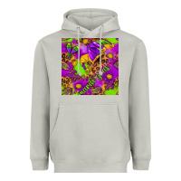 Moon Dust Mardi Gras and jester hat seamless pattern Heavyweight Hoodie - HowdyJamesFarm
