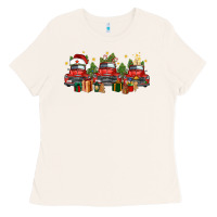 Bone christmas trucks Ladies Tee - FaDigitalArtStudio