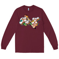 Burgundy pre k Long Sleeve Tee - JahusDesignShop