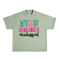 Oil Green stop bullying kindness is cool Urban Heavy Tee - MaliasSmallBusiness