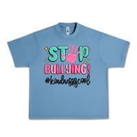 Pebble Blue stop bullying kindness is cool Urban Heavy Tee - MaliasSmallBusiness