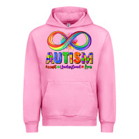 Fuchsia Pink Autism accept understand love Urban Hoodie - FaDigitalArtStudio