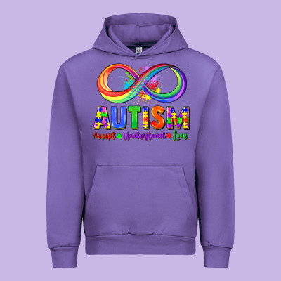 Autism Accept Understand Love Urban Hoodie Designed By Fadigitalartstudio