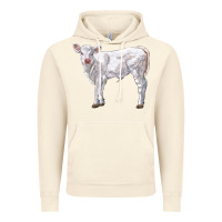 Vintage Artic charolais calf Vintage Hoodie - LillyAllenDesigns