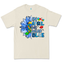 Bone in april we wear blue sunflower Premium Tee - Artiststas