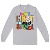 Moon Dust happy first day of school Long Sleeve Tee - NancyCooperArtShop