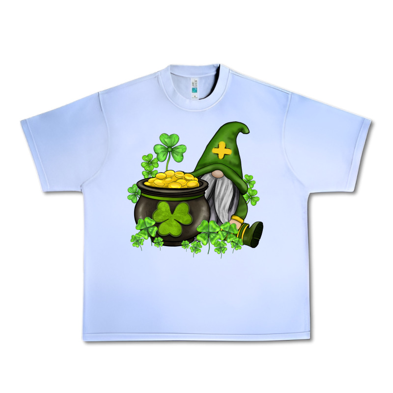 St Patricks Gnome And Pot Of Gold Urban Heavy Tee by AdoDesignShop | Teevron