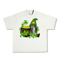 Pistachio st patricks gnome and pot of gold Urban Heavy Tee - AdoDesignShop