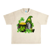 Sandshell st patricks gnome and pot of gold Urban Heavy Tee - AdoDesignShop