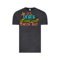 Vintage Black get jesus before you check out Vintage Tee - MaliasSmallBusiness