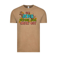 Vintage Coffee get jesus before you check out Vintage Tee - MaliasSmallBusiness