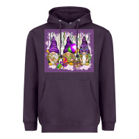 Plum Mardi Gras carnival with gnomies tumbler Heavyweight Hoodie - HowdyJamesFarm