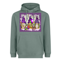 Sage Mardi Gras carnival with gnomies tumbler Heavyweight Hoodie - HowdyJamesFarm