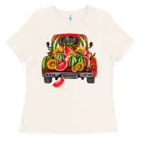 Bone watermelon and truck Ladies Tee - HRA Design Shop