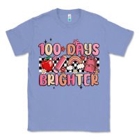 Colony Blue 100 days brighter Classic Tee - MaliasSmallBusiness