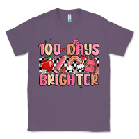 Lavender 100 days brighter Classic Tee - MaliasSmallBusiness