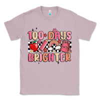 Lilac 100 days brighter Classic Tee - MaliasSmallBusiness