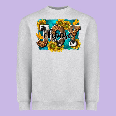 Choose Joy Heavyweight Sweatshirt Designed By Nancycooperartshop