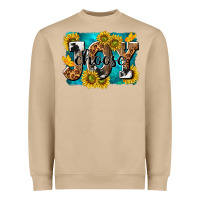 Mushroom choose joy Heavyweight Sweatshirt - NancyCooperArtShop