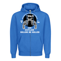 True Royal Guns - When guns are outlawed I'll be outlaw Zipper Hoodie - Bettercallsaul