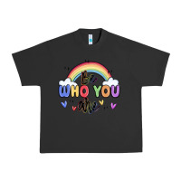 Pigment Black be who you are Urban Heavy Tee - MaliasSmallBusiness