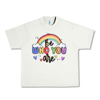 Pistachio be who you are Urban Heavy Tee - MaliasSmallBusiness