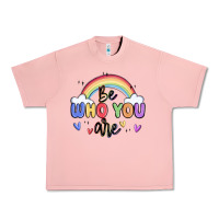 Salmon be who you are Urban Heavy Tee - MaliasSmallBusiness