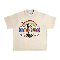 Sandshell be who you are Urban Heavy Tee - MaliasSmallBusiness