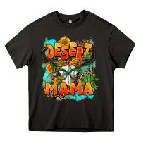 Asphalt desert mama   leopard Heavy Core Tee - AdoDesignShop