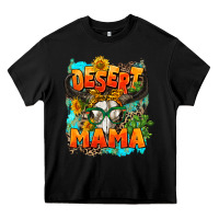 Black desert mama   leopard Heavy Core Tee - AdoDesignShop