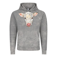 Cloud Rock charolais calf face Vintage Hoodie - LillyAllenDesigns