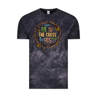 Cloud Black when he was one the cross i was one his mind Vintage Tee - MaliasSmallBusiness