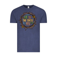 Vintage Denim when he was one the cross i was one his mind Vintage Tee - MaliasSmallBusiness
