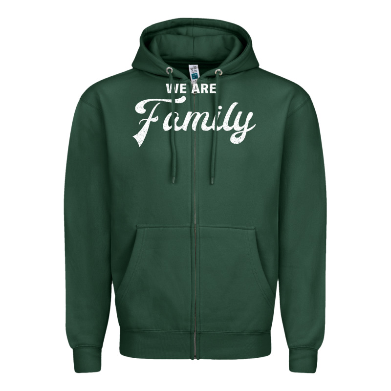 We Are Family (family / Father / Mother / Children) Zipper Hoodie by Bettercallsaul | Teevron