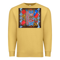 Antique Gold American nurse Premium Sweatshirt - TumblerDesignByShophia