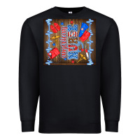 Black American nurse Premium Sweatshirt - TumblerDesignByShophia