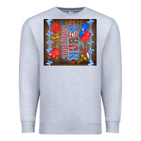 Heather Grey American nurse Premium Sweatshirt - TumblerDesignByShophia