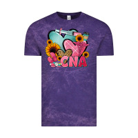 Cloud Purple cna nurse Vintage Tee - JahusDesignShop