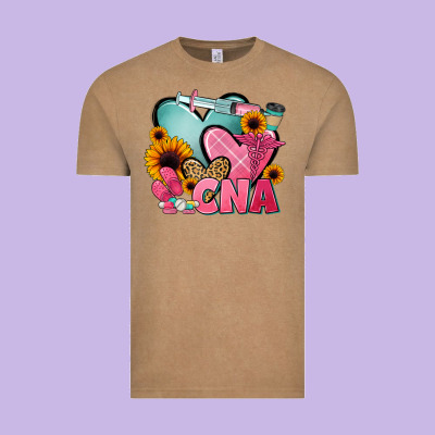 Cna Nurse Vintage Tee Designed By Jahusdesignshop