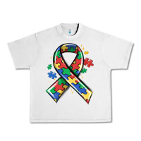 Lunar Rock autism puzzle ribbon Urban Heavy Tee - MaliasSmallBusiness